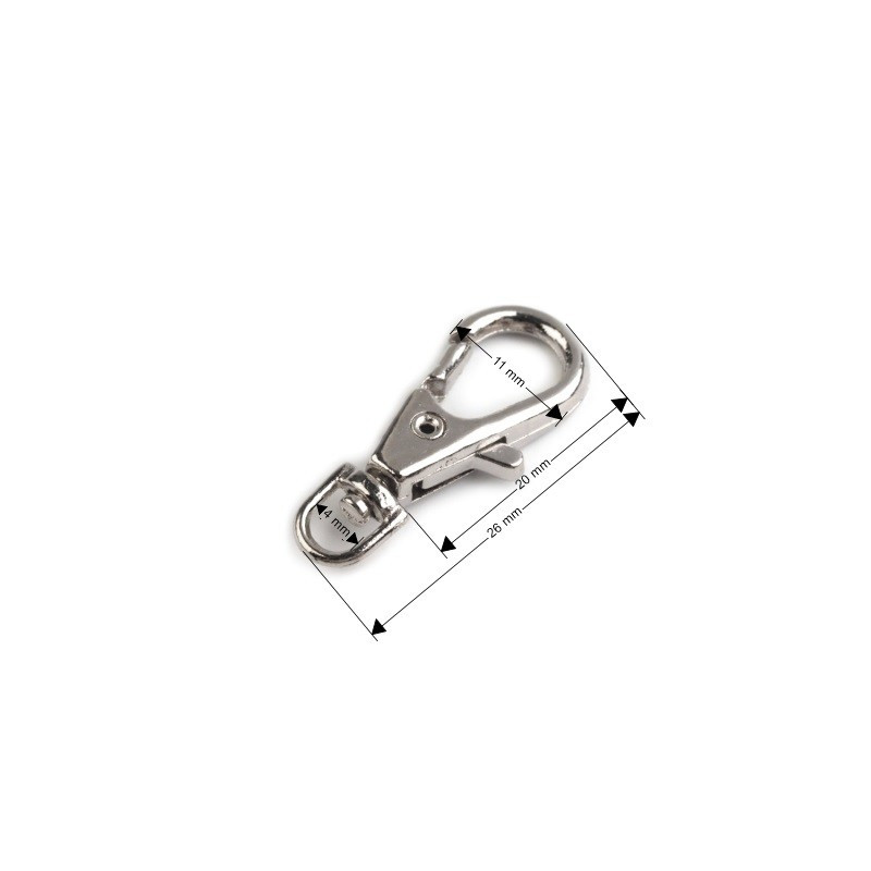 25mm Mousqueton pivotant Clips de déclenchement Fermoir mousqueton  Porte-clés pour Accessoire de sac à main, Bronze à canon, 1pc - Cdiscount  Beaux-Arts et Loisirs créatifs