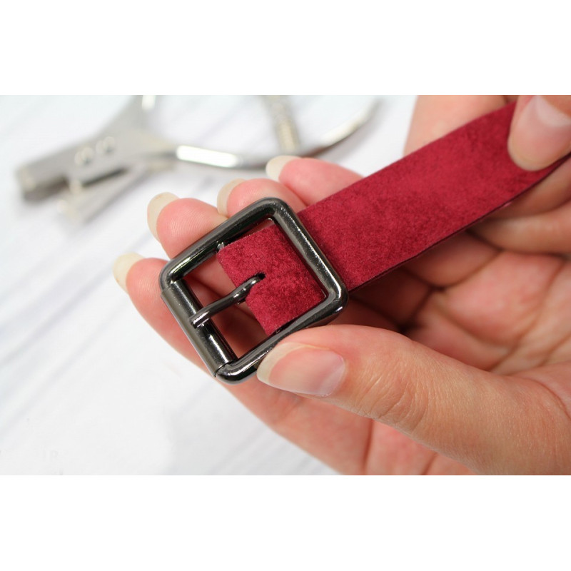 Outil de perçage du cuir pour ceintures / Pince sellier pour percer le cuir,  pince à poinçonner, outil pour cuir