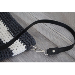 Crochet pivotant pour sac à main / Bandoulière anses de sac en corde,  boucles de finitions, poignées