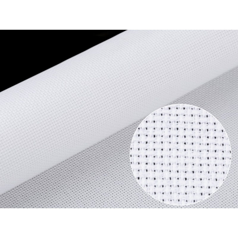 Toile à broder Aïda 50 cm / Nombreux coloris / toile pour broderie point de croix, point compté 