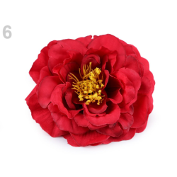 Grosse fleur tissu 10cm / Nombreux coloris / Fleur avec subtils dégradés, pour pince cheveux ou broche fleur, fleurs pour décora
