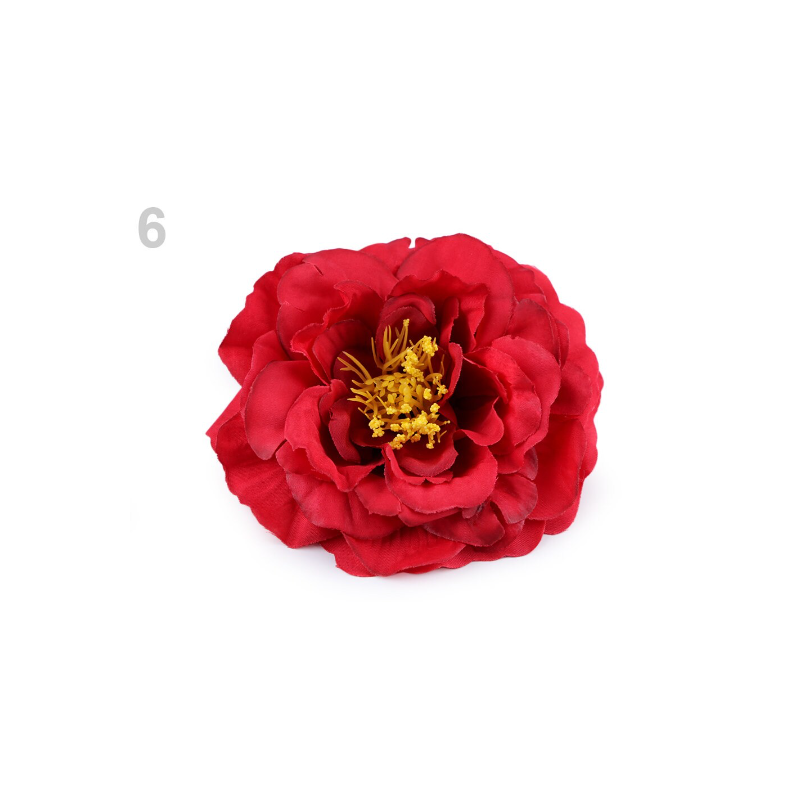 Grosse fleur tissu 10cm / Nombreux coloris / Fleur avec subtils dégradés, pour pince cheveux ou broche fleur, fleurs pour décora