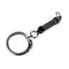 Attache porte clef metal argent